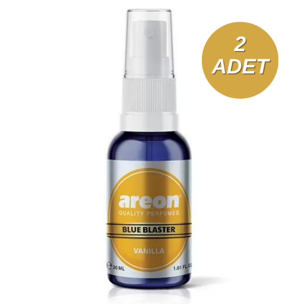 Areon 30ml Blue Blaster Vanilla Sprey Oto Araç Kokusu 2 Adet