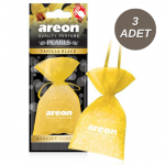 Areon Pearls Vanilla Black Oto Araç Kokusu 3 Adet