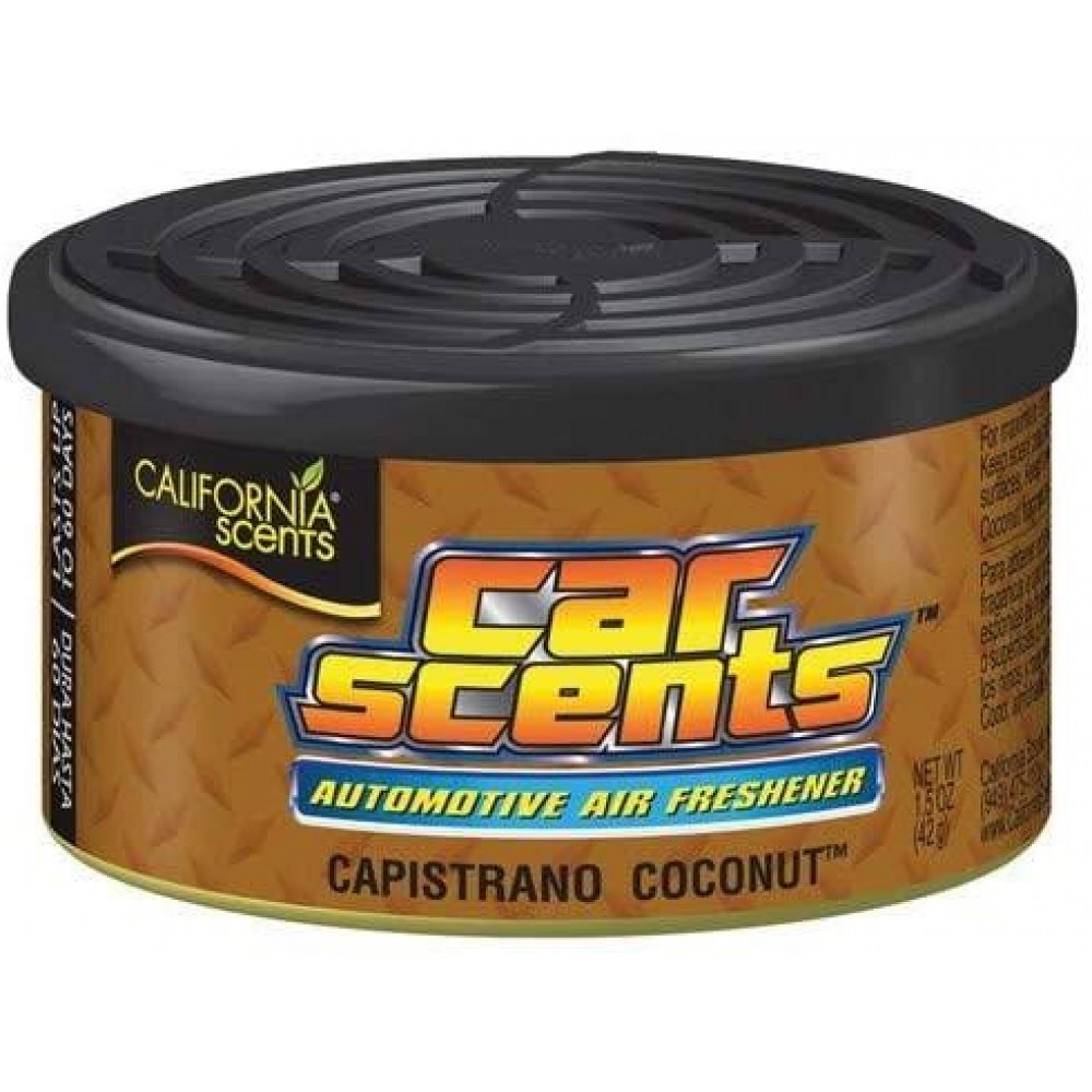 California Car Scents Capistrano Coconut Hindistan Cevizi Oto ve Ortam Kokusu 42 gr. 