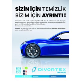 Divortex DVX Sandviç Tip Konik Çizik Alıcı Sünger PAD 170 x 30 mm