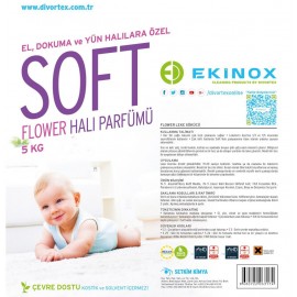 Ekinox Soft Flower Halı Parfümü 5 kg.