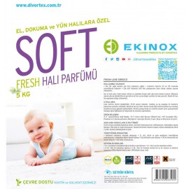 Ekinox Soft "Fresh" Halı Parfümü 5 Kg.