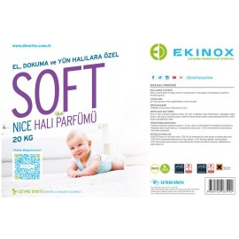 Ekinox Soft Nice Halı Parfümü 20 kg.