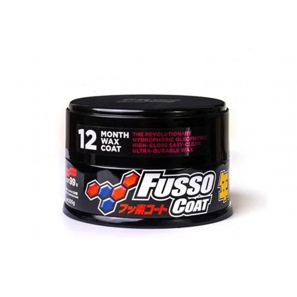 Soft99 Fusso Coat High Gloss Protection 12 Month Wax Dark