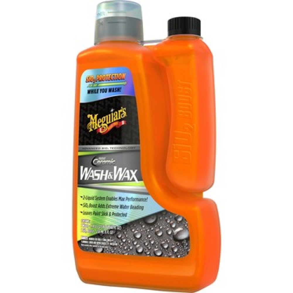 Meguiars Hibrit Seramik Wash & Wax Seramik Özlü Oto Yıkama Şampuanı 1.41 lt