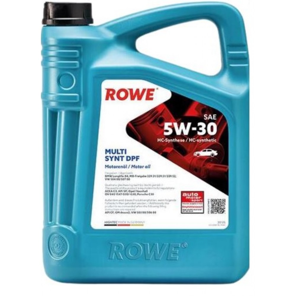 Rowe Hıghtec Multı Synt Dpf Sae Sw-30 5l