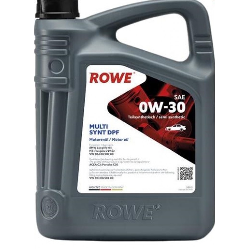 RRowe Hıghtec Multl Synt Dpf Sae 0W-30 5l