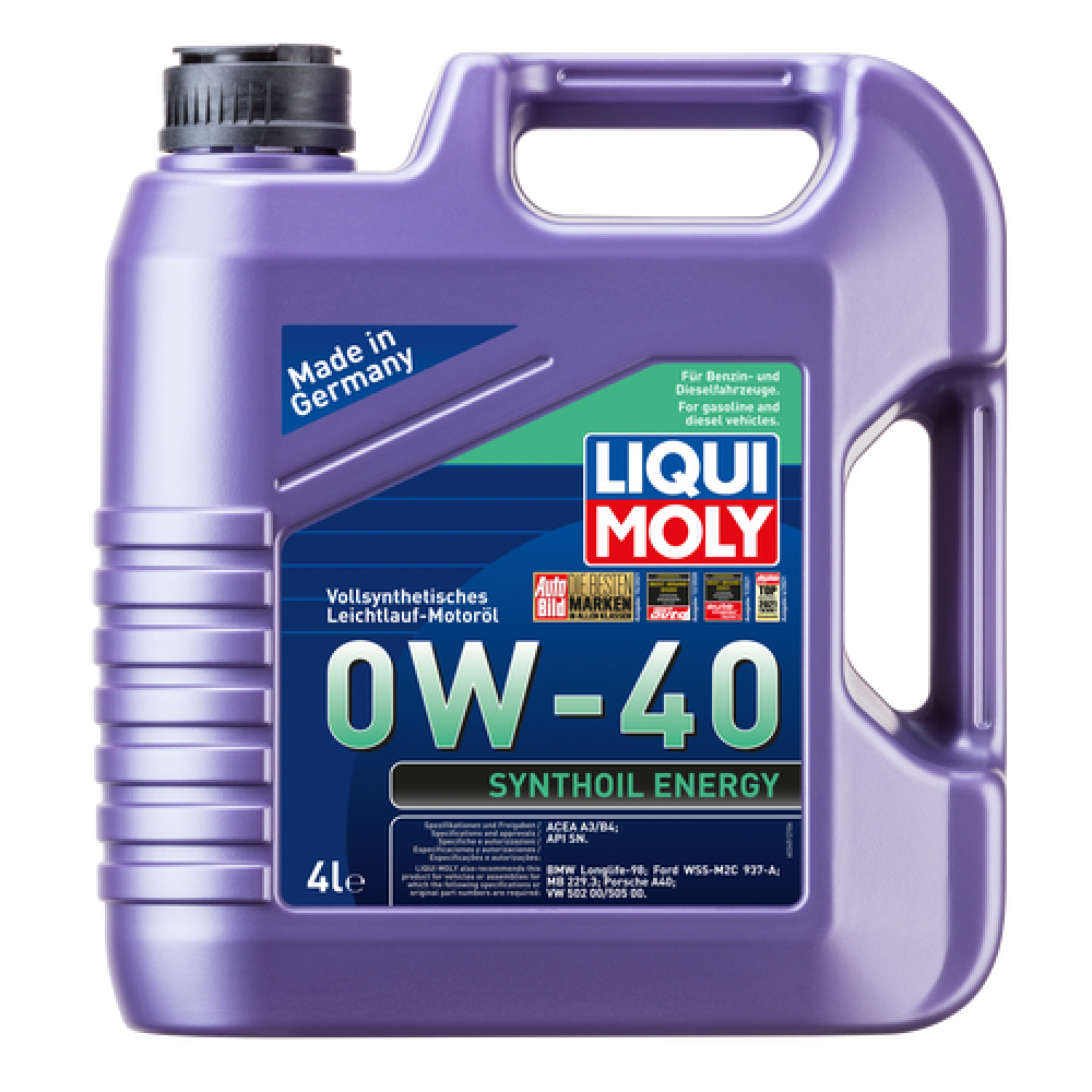 Liqui Moly Synthoil Energy 0W-40 Motor Yağı 4 Litre 2451