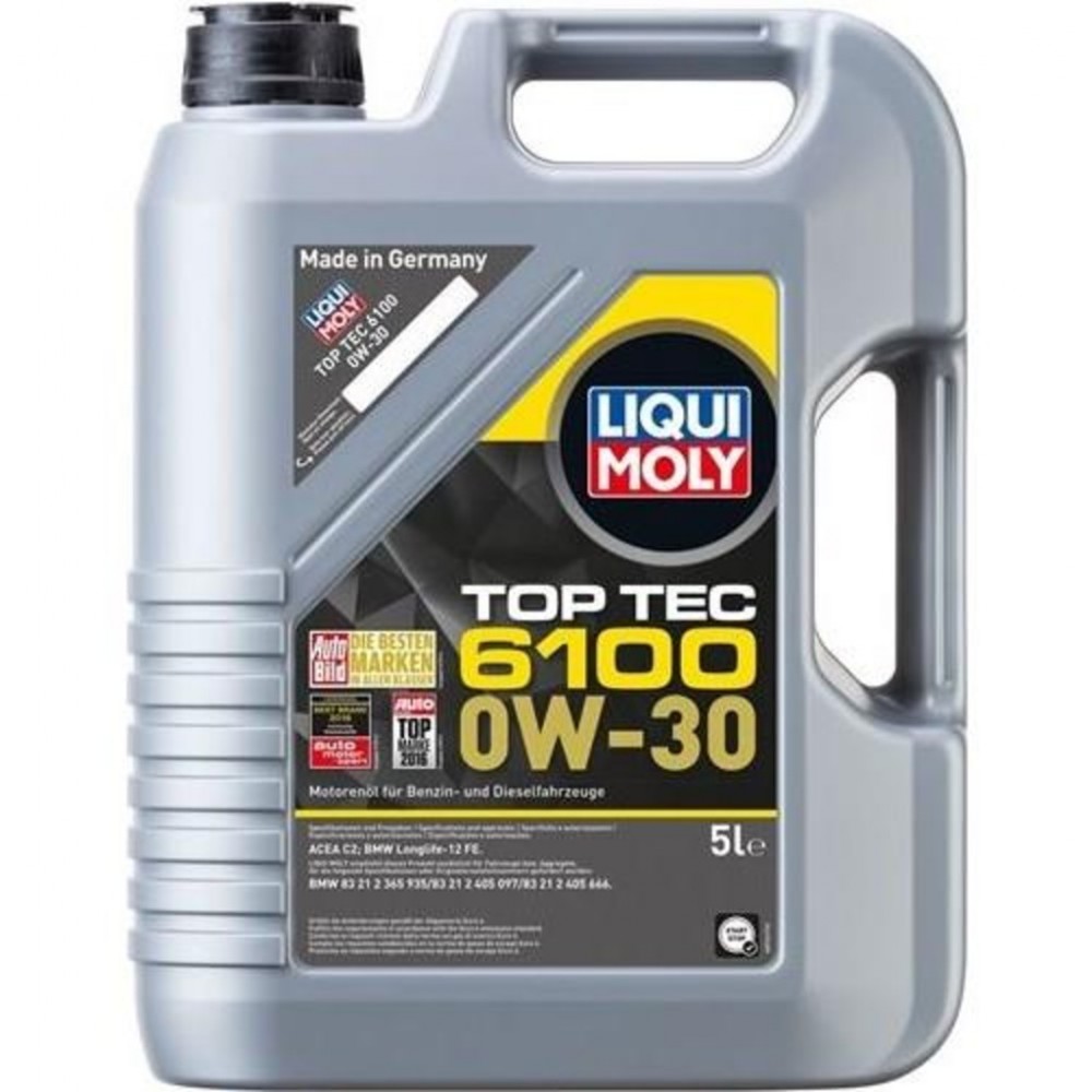 Liqui Moly Top Tec 6100 0W30 Motor Yağı 5 Litre 20779