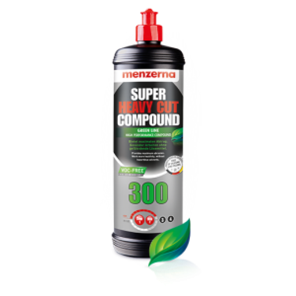 Menzerna Super Heavy Cut Compound 300 GREEN LINE 1 Lt.