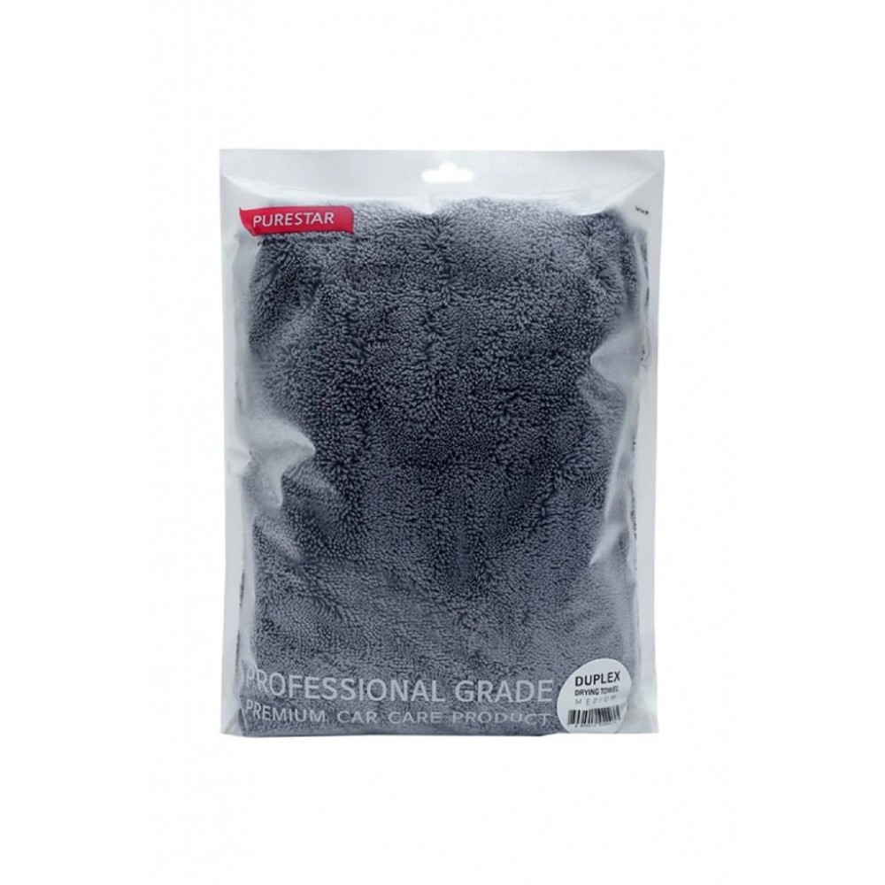 SuperClean - PURESTAR DUPLEX TOWEL - Oto Kurulama Havlusu - 1100 GSM - 45X75 cm