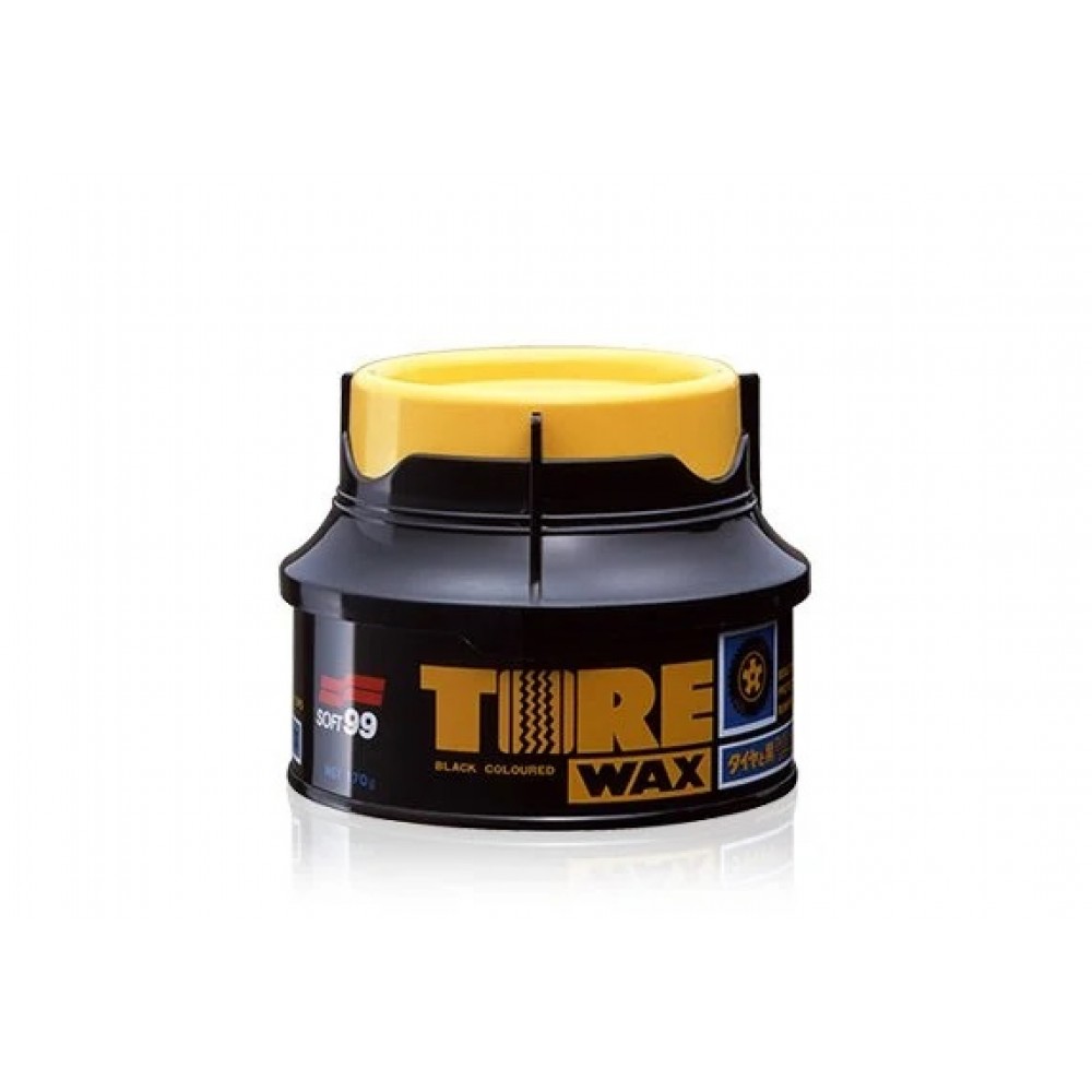 Soft99 Tire Black Wax Lastik Parlatıcı 170gr.