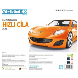 Vortex Hızlı Cila - Quick Wax 25 kg.