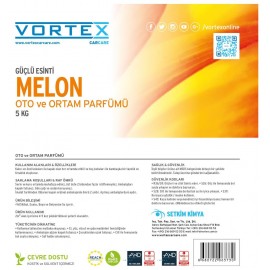 Vortex Melon (Kavun) Oto ve Ortam Parfümü 5 kg.