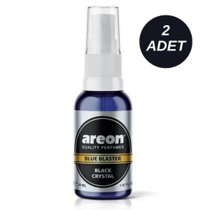 Areon 30ml Blue Blaster Black Crystal Sprey Oto Araç Kokusu 2 Adet