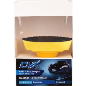 Divortex DVX Sert, Cırtlı Mini Polisaj Makinesi Tabanı 75 mm.