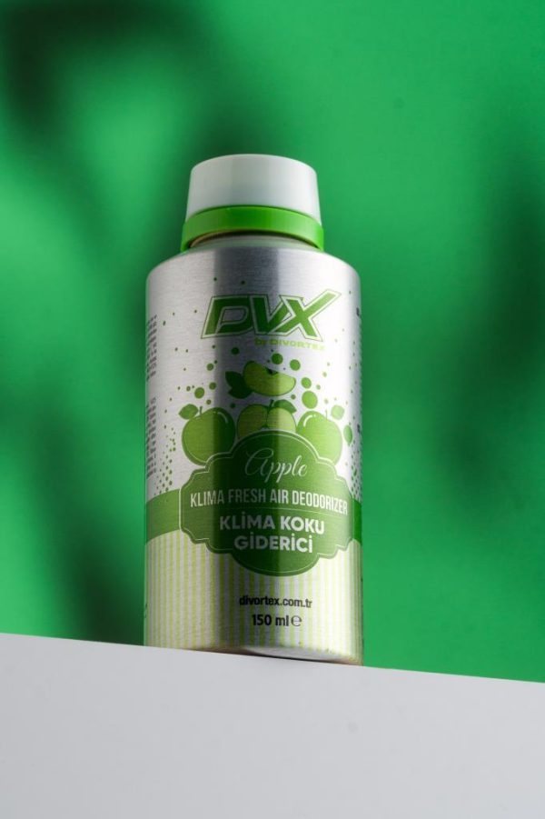 Divortex Klima Fresh - Klima Bombası Yeşil Elma 150 ml - Görsel 4
