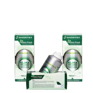 Divortex Klima Fresh - Klima Bombası - Yeşil Elma 3 x 150 ml