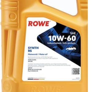 Rowe Hıghtecsynth Rs Sae L0W-60 4l