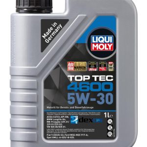 Liqui Moly Top Tec 4600 5W-30 Tam Sentetik Motor Yağı 1 Lt. 2315
