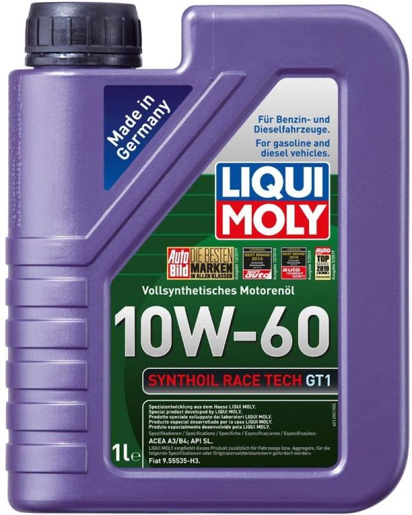 Liqui Moly Synthoil Race Tech GT1 10W-60 Sentetik Motor Yağı 1 lt.  8908