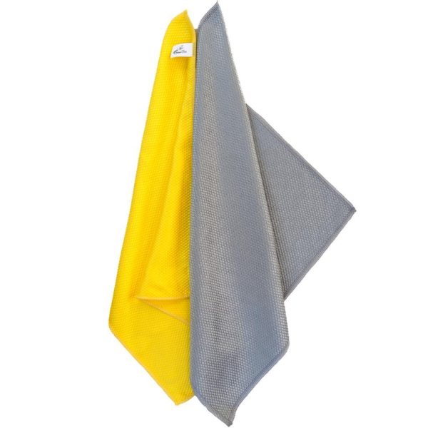 SmartBee Mikrofiber Araç Cam ve Jant Silme Bezi 235 Gsm 2 Adet 40x40 - Görsel 3