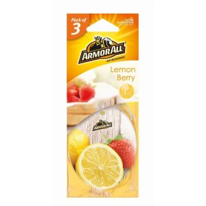 Armor All Asma Kağıt Koku "Limon Çilek" 3 Adet