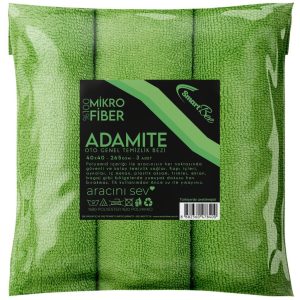 SmartBee Adamite Oto Detaylı Temizlik Bezi 265 gsm 40x40 3 Adet