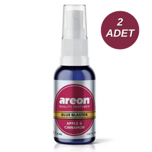 Areon 30ml Blue Blaster Apple Cinnamon Sprey Oto Araç Kokusu 2 Adet