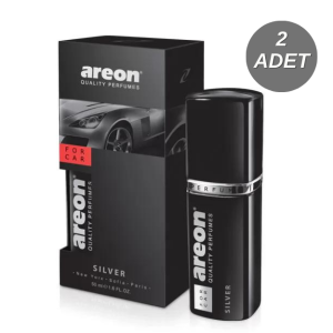 Areon 50ml Silver Araç Parfümü 2 Adet