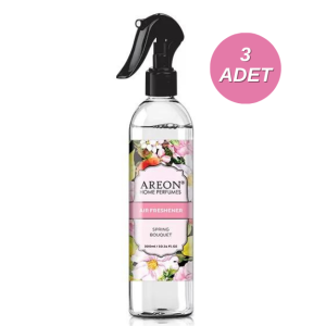 Areon 300ml Spring Bouquet Oda Spreyi 3 Adet