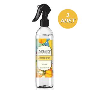 Areon 300ml Vanilla Oda Spreyi 3 Adet