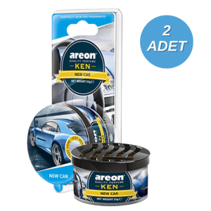 Areon Ken Blister New Car Bardaklık Oto Araç Kokusu 2 Adet