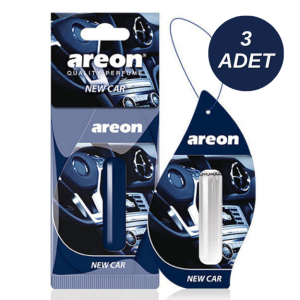 Areon Liquid 5ml New Car Oto Araç Kokusu 3 Adet
