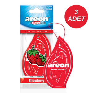 Areon Mon Classic Strawberry Oto Araç Kokusu 3 Adet