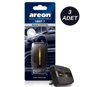 Areon Vent 7 Black Crystal Araç Klima Kokusu 3 Adet