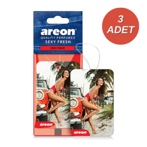 Areon Sexy Fresh Sexy Road Oto Araç Kokusu 3 Adet