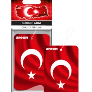Areon Türk Bayrağı Bubble Gum Oto Araç Kokusu