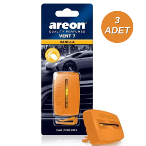 Areon Vent 7 Vanilya Araç Klima Kokusu 3 Adet