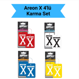 Areon X Süper Karma 4'lü Set