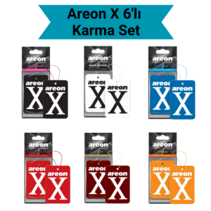 Areon X Süper 6'lı Karma Set