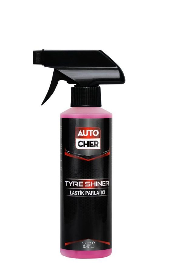 Auto Cher Lastik Parlatıcı ve Siyahlatıcı 16 Oz 473 ml.
