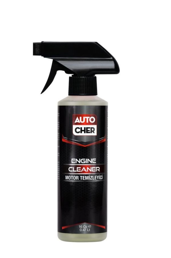 Auto Cher Motor Temizliyeci - Yağ Çözücü 16 Oz 473 ml.