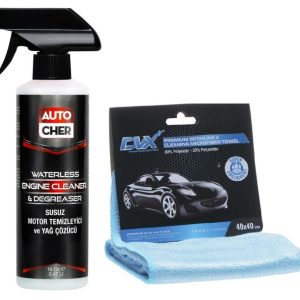 Autocher Susuz Motor Temizleyici ve Kurulama Bezi