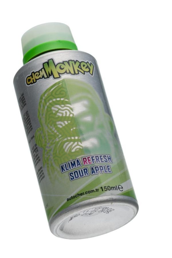 Chemmonkey Klima Bombası Ekşi Elmalı Tazeleyici Yenileyici 12 x 150 ml - Görsel 4