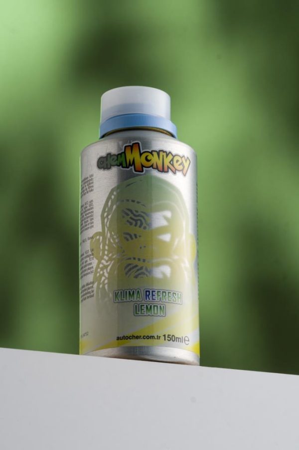 Chemmonkey Klima Bombası Limon Kötü Koku Giderici Tazeleyici Yenileyici 150 ml - Görsel 4