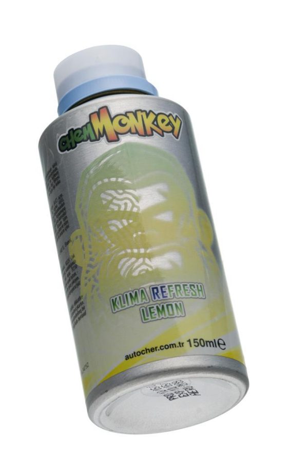 Chemmonkey Klima Bombası Limonlu Tazeleyici Yenileyici 12 x 150 ml - Görsel 4