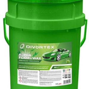Divortex Alpha Foam ph nötr Cilalı Oto Şampuanı Kova 20 lt