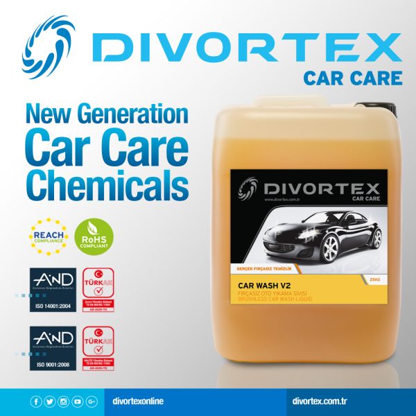 Divortex V2 Fırçasız Oto Yıkama Köpüğü 25 Kg - Görsel 2