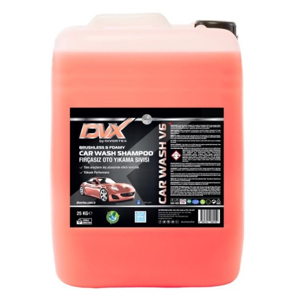 Divortex Car Wash V6 Fırçasız Oto Yıkama Köpüğü 25 kg.